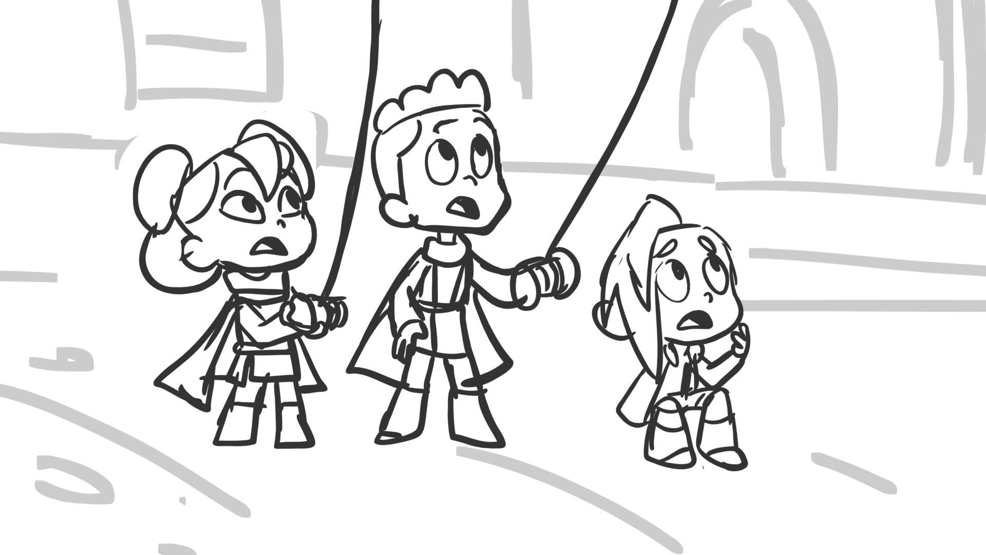 Fun with Nubs — Ep. 119, lámina 034, storyboard by Melissa Ballesteros